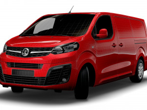 vauxhall vivaro l2h1 sportive 2020 3D Модель