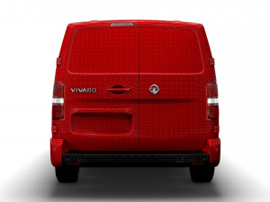 vauxhall vivaro l2h1 sportive 2020 3D Модель
