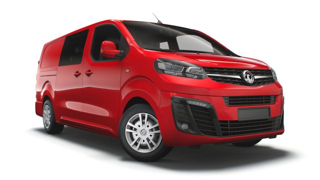 vauxhall vivaro l2h1 sportive dciv 2020 3D Model .c4d .max .obj .3ds .fbx .stl .blend 