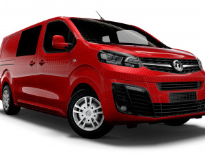vauxhall vivaro l2h1 sportive dciv 2020 3D Model