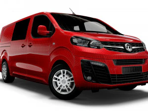 vauxhall vivaro l2h1 sportive dciv 2020 3D Model