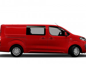 vauxhall vivaro l2h1 sportive dciv 2020 3D Model