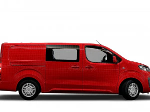 vauxhall vivaro l2h1 sportive dciv 2020 3D Model