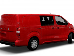 vauxhall vivaro l2h1 sportive dciv 2020 3D Model