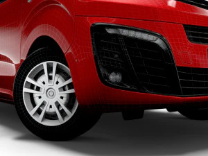 vauxhall vivaro l2h1 sportive dciv 2020 3D Model