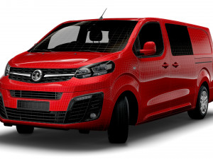 vauxhall vivaro l2h1 sportive dciv 2020 3D Model