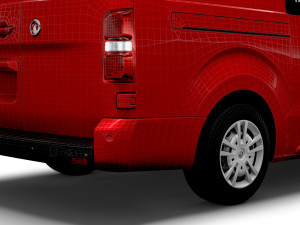 vauxhall vivaro l2h1 sportive dciv 2020 3D Model