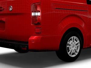 vauxhall vivaro l2h1 sportive dciv 2020 3D Model