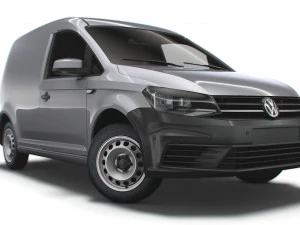 volkswagen caddy uk-spec startline 2020 Modèle 3D