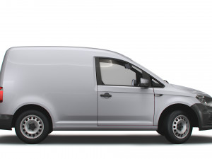 volkswagen caddy uk-spec startline 2020 Model 3D