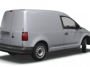 volkswagen caddy uk-spec startline 2020 Model 3D