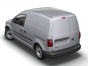 volkswagen caddy uk-spec startline 2020 Model 3D