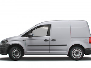 volkswagen caddy uk-spec startline 2020 Model 3D