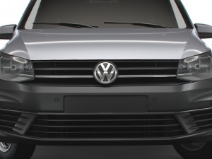 volkswagen caddy uk-spec startline 2020 Model 3D