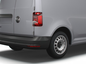 volkswagen caddy uk-spec startline 2020 Model 3D