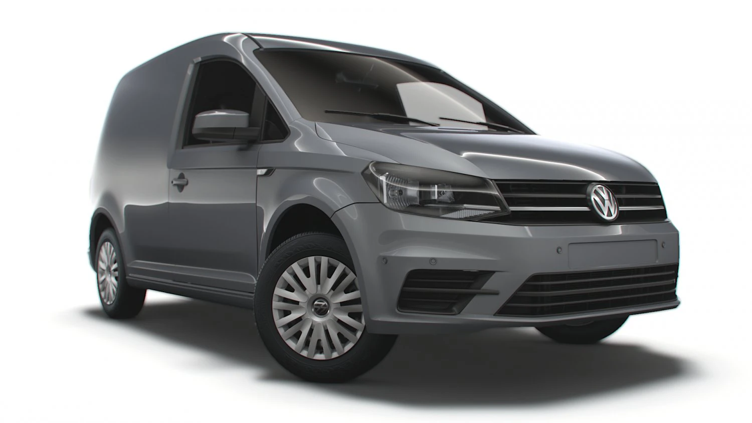 volkswagen caddy uk-spec trendline 2020 3D Model .c4d .max .obj .3ds .fbx .stl .blend 