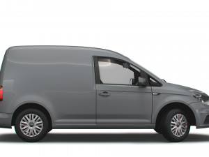 volkswagen caddy uk-spec trendline 2020 3D मॉडल