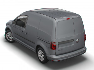 volkswagen caddy uk-spec trendline 2020 3D मॉडल