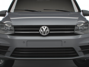 volkswagen caddy uk-spec trendline 2020 3D मॉडल