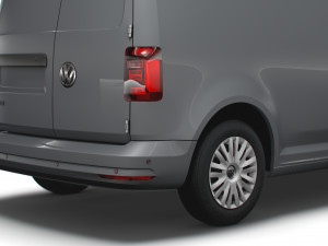 volkswagen caddy uk-spec trendline 2020 3D मॉडल