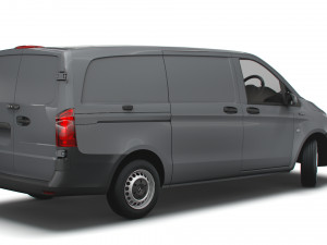 mercedes benz e vito l2 electric 2020 3D 模型