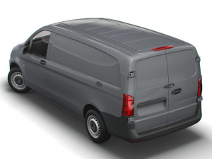 mercedes benz e vito l2 electric 2020 3D 模型