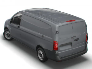 mercedes benz e vito l2 electric 2020 3D Model