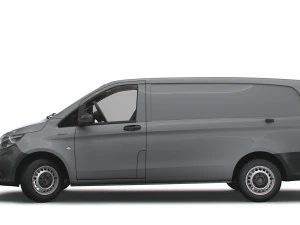 mercedes benz e vito l2 electric 2020 3D Model