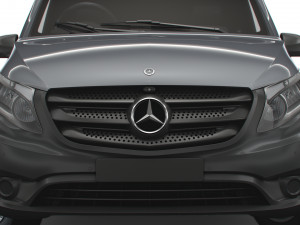 mercedes benz e vito l2 electric 2020 3D 模型