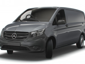 mercedes benz e vito l2 electric 2020 3D 模型