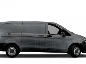 mercedes benz e vito l2 electric 2020 3D 模型