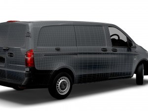 mercedes benz e vito l2 electric 2020 3D 模型