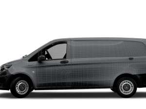 mercedes benz e vito l2 electric 2020 3D 模型