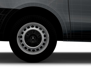 mercedes benz e vito l2 electric 2020 3D 模型