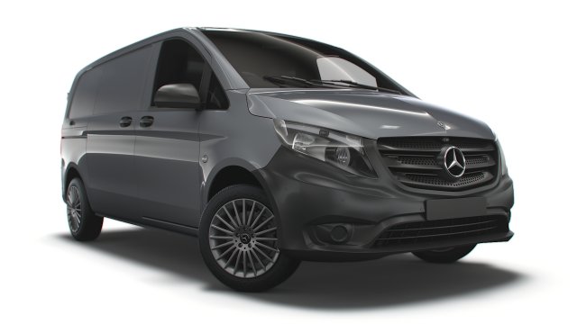 mercedes benz vito l1 premium 2020 Modelo 3D .c4d .max .obj .3ds .fbx .stl .blend 