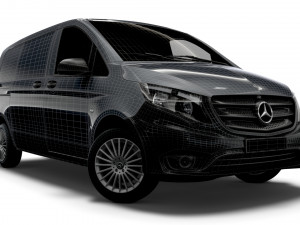 mercedes benz vito l1 premium 2020 Modelo 3D