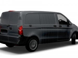 mercedes benz vito l1 premium 2020 Modelo 3D