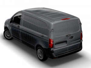 mercedes benz vito l1 premium 2020 Modelo 3D