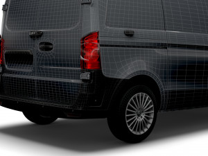 mercedes benz vito l1 premium 2020 Modelo 3D