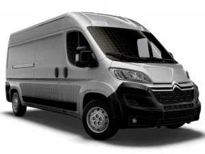 citroen rel&eacute; l3h2 empresa uk-spec 2020 Modelo 3D