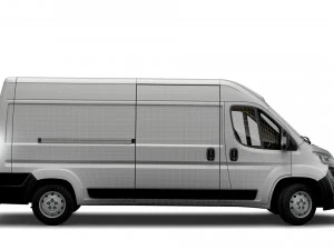 citroen rel&eacute; l3h2 empresa uk-spec 2020 Modelo 3D