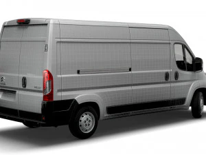 citroen rel&eacute; l3h2 empresa uk-spec 2020 Modelo 3D