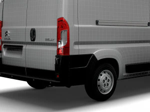 citroen rel&eacute; l3h2 empresa uk-spec 2020 Modelo 3D