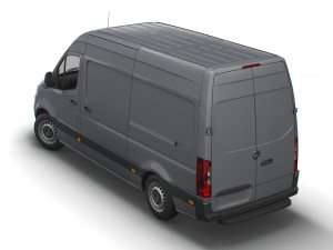 mercedes benz sprinter l2h2 uk-spec 2020 3D मॉडल