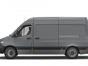 mercedes benz sprinter l2h2 uk-spec 2020 3D मॉडल