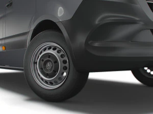 mercedes benz sprinter l2h2 uk-spec 2020 3D Model