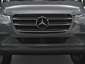 mercedes benz sprinter l2h2 uk-spec 2020 3D मॉडल
