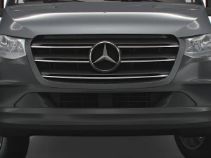 mercedes benz sprinter l2h2 uk-spec 2020 3D Model