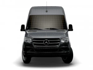 mercedes benz sprinter l2h2 uk-spec 2020 3D Model