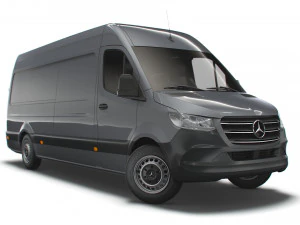 mercedes benz sprinter l3h2 rwd uk-spec 2020 Model 3D